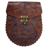 Damen mittelalterliche Retro-Tasche Wikinger Stil Cosplay Gürteltasche Halloween Karneval Kostüm Zubehör